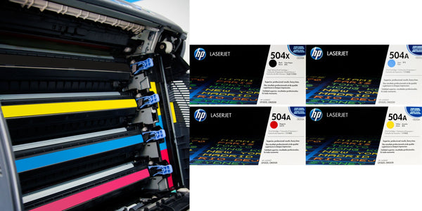 Which Printers Are Compatible with HP 504A and 504X Toner Cartridges?