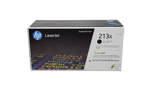 HP 213X High Yield Toner - Black - W2130X - Original HP Toner Cartridge