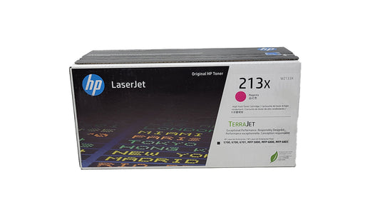 HP 213X High Yield Toner - Magenta - W2133X- Original HP Toner Cartridge