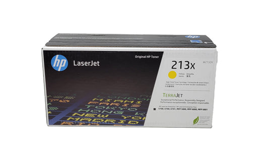 HP 213X High Yield Toner - Yellow - W2133X - Original HP Toner Cartridge