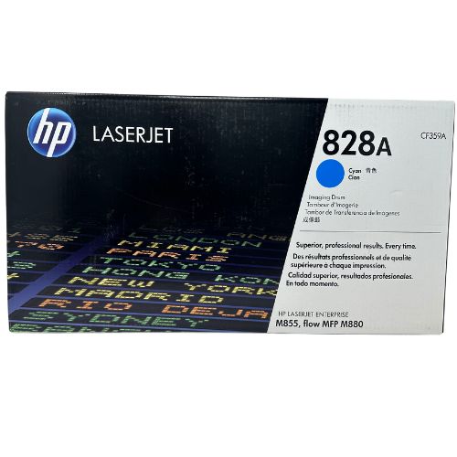HP 828A Toner - CF359A - Cyan - Original HP LaserJet Toner Cartridge