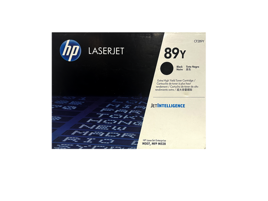 HP 89Y Extra High Yield Toner - CF289Y - Black - Original HP LaserJet Toner Cartridge