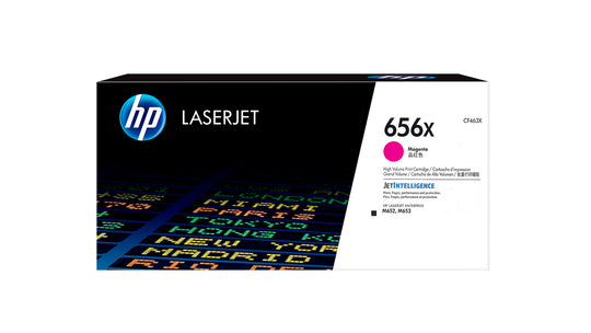 HP 656X High Yield Toner - CF463X - Magenta - Original HP LaserJet Toner Cartridge