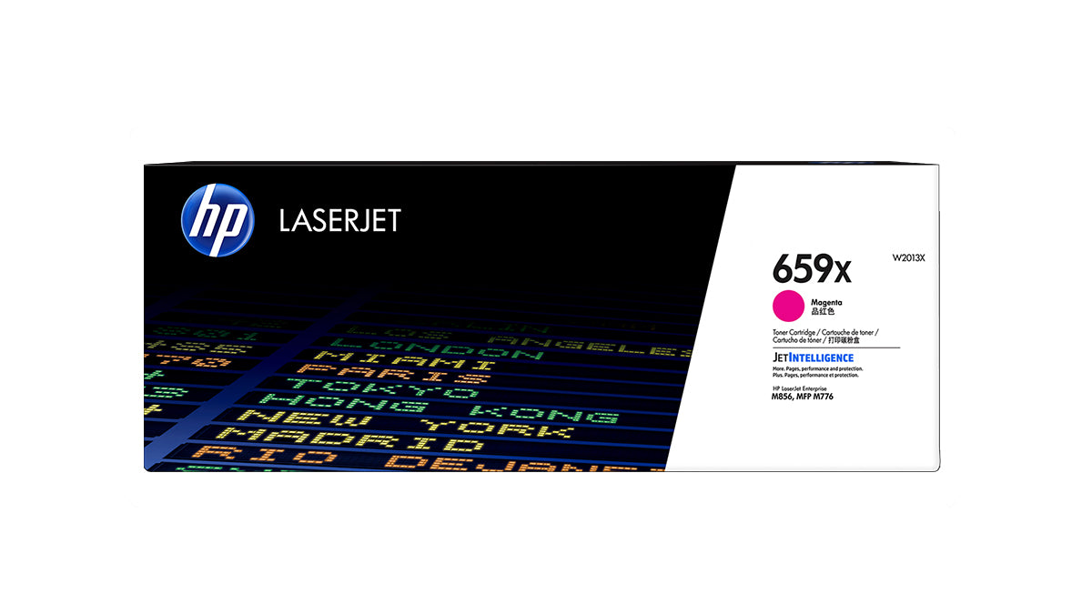 HP LaserJet Cartuccia toner magenta originale 659X ad alta capacità HP LaserJet Cartuccia toner magenta originale 659X ad alta capacità
