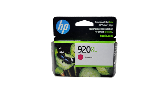 HP 920XL High Yield Ink - Magenta - Original HP Ink Cartridge (CD973AN#140)