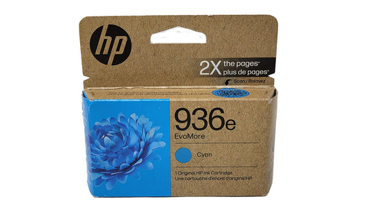 HP 936e EvoMore Ink - 4S6V3LN - Cyan  - Original HP Ink Cartridge