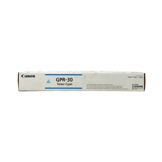 Genuine Canon GPR 30 Cyan Toner Cartridge, Standard (2793B003AA)