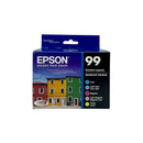Genuine Epson 99 Color Combination Ink Cartridges, Standard, 5/Pack (T099920-S)