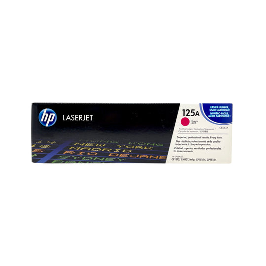 Genuine HP 125A Magenta CB543A LaserJet Toner Cartridge