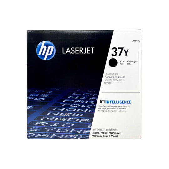 Genuine HP CF237Y 37Y Black Extra High-Yield LaserJet Toner Cartridge