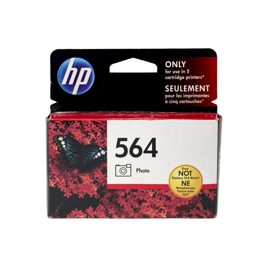 Genuine HP 564 Photo Black Ink Cartridge (CB317WN#140)