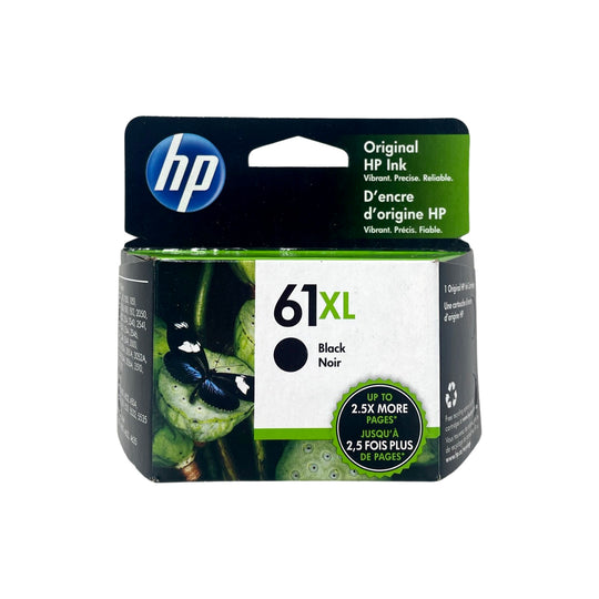 Genuine HP 61XL Black High Yield Original Ink Cartridge (CH563WN)