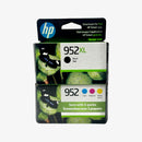 Genuine HP 952XL High Yield Black 952 Cyan Magenta Yellow Ink Cartridges