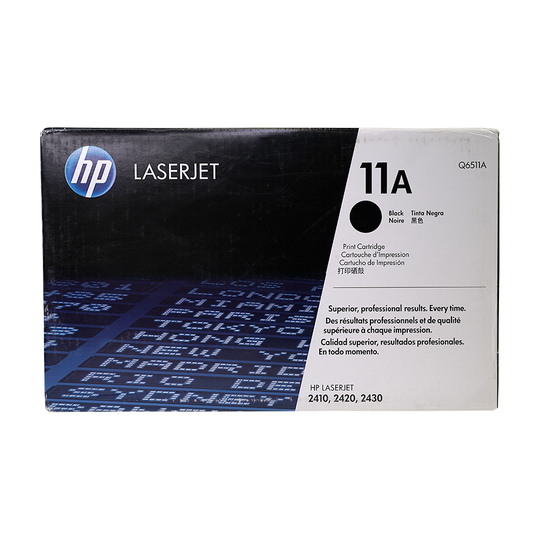 Genuine HP 11A Q6511A Black LaserJet Toner Cartridge
