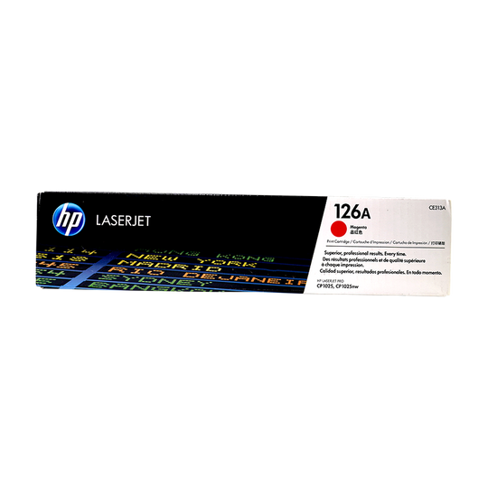 Genuine HP 126A Magenta CE313A LaserJet Toner Cartridge