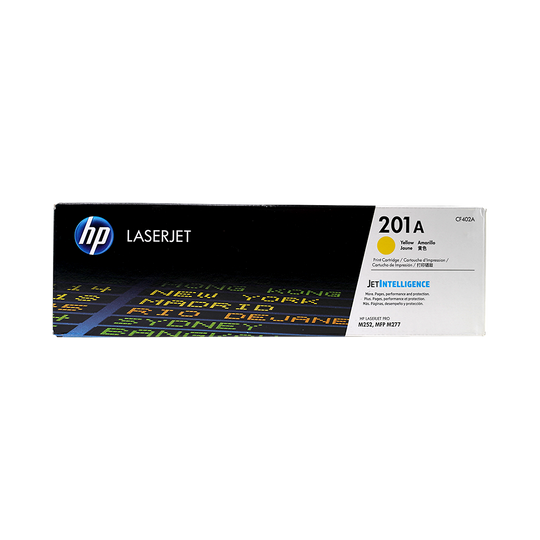 Genuine HP 201A Yellow CF402A LaserJet Toner Cartridge