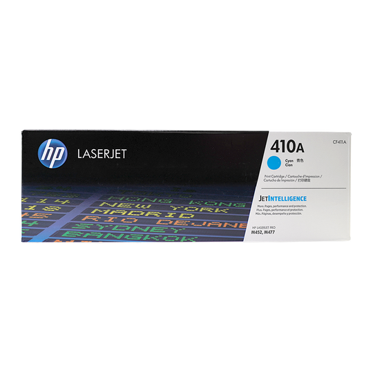 Genuine HP 410A Cyan CF411A LaserJet Toner Cartridge