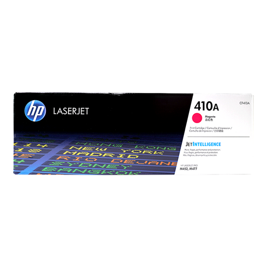 Genuine HP 410A Magenta CF413A LaserJet Toner Cartridge