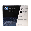 Genuine HP 55X 2-Pack CE255XD Black High-Yield LaserJet Toner Cartridges Dual Pack