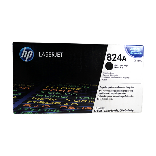 Genuine HP 824A Black CB384A LaserJet Image Drum