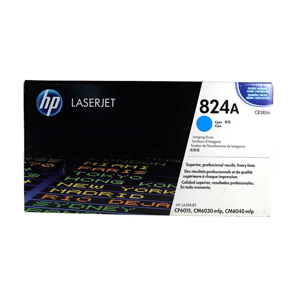 Genuine HP 824A Cyan CB385A LaserJet Image Drum