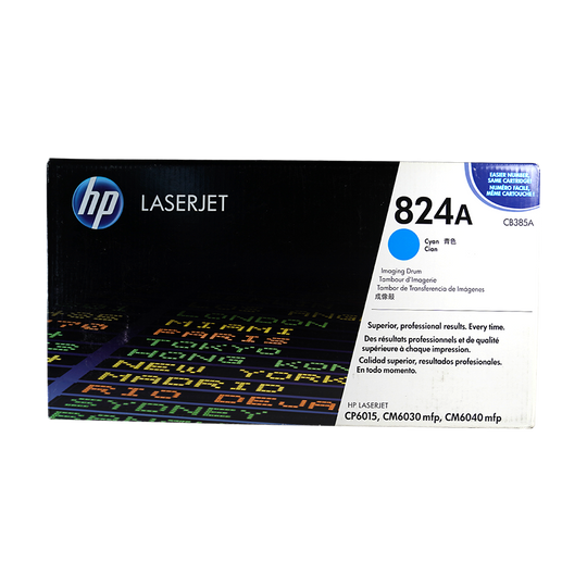 Genuine HP 824A Cyan CB385A LaserJet Image Drum