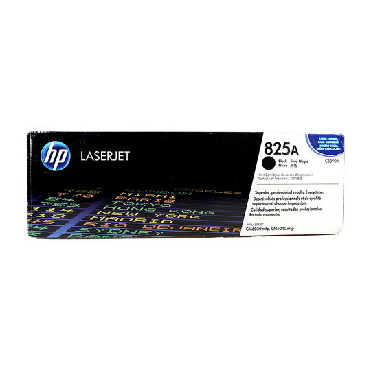 Genuine HP 825A Black CB390A LaserJet Toner Cartridge