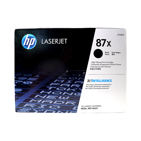 Genuine HP 87X CF287X Black High-Yield LaserJet Toner Cartridge