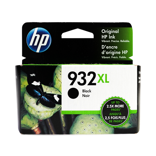 Genuine HP 932XL Black Ink Cartridge, High Yield (CN053AN#140)