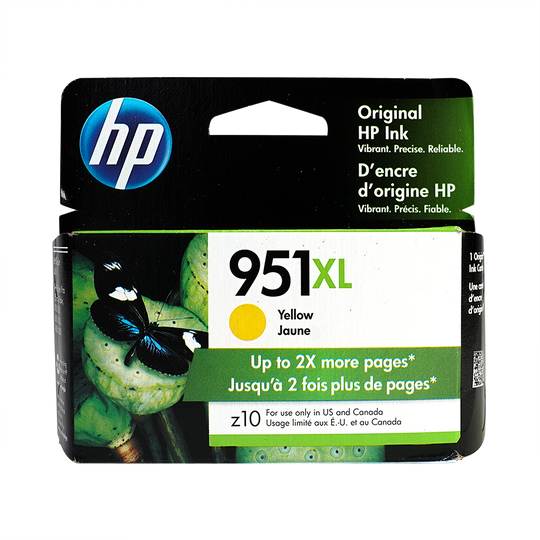 Genuine HP 951XL Yellow High-Yield Ink Cartridge