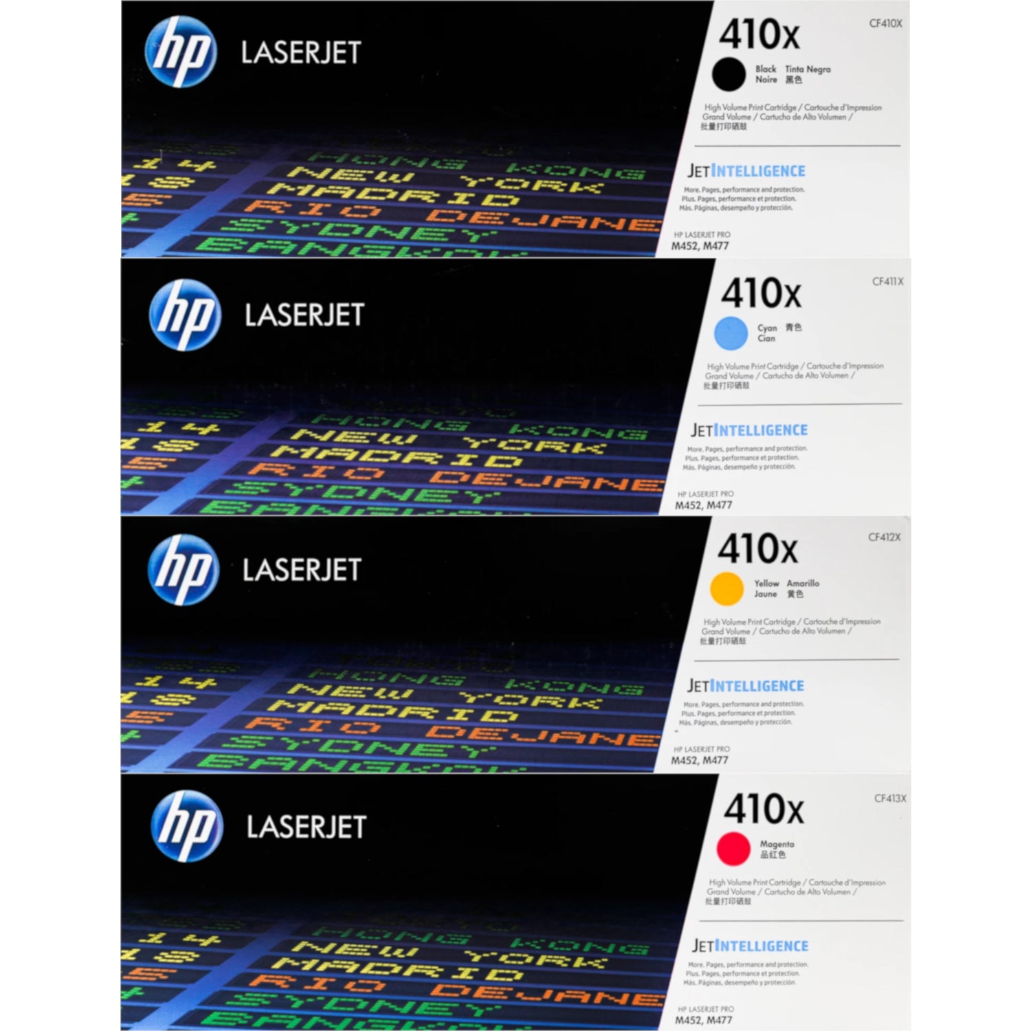 HP - 410A 4-pack Original LaserJet Toner Cartridges - Best Buy HP - 410A 4-pack Original LaserJet Toner Cartridges - Best Buy