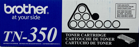 Brother TN-350 Black Laser Toner Cartridge