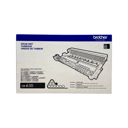 Brother DR630 Drum Unit - Black - Ink Genie