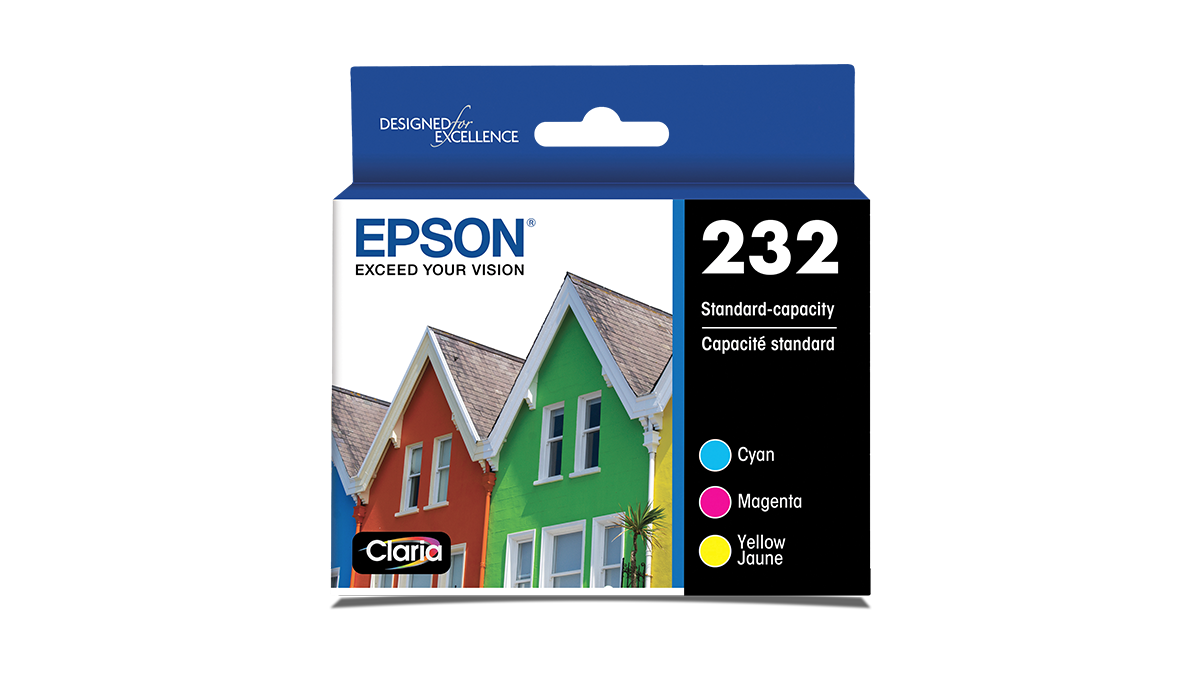 Epson 232 Ink - Tri Color Pack - Cyan, Magenta, Yellow - Original HP DesignJet Ink Cartridge