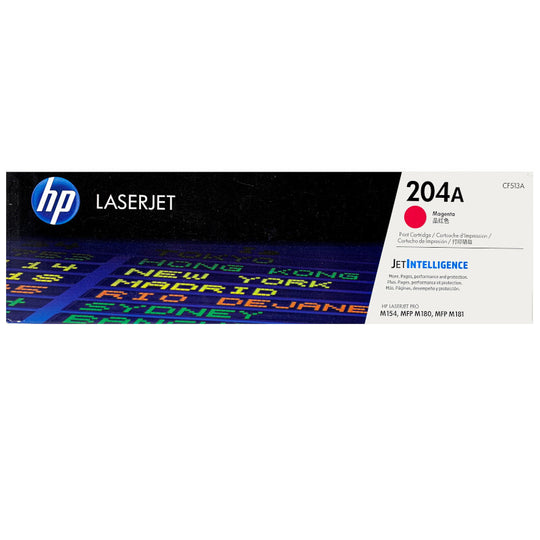 HP 204A Toner - CF513A - Magenta - Original HP LaserJet Toner Cartridge