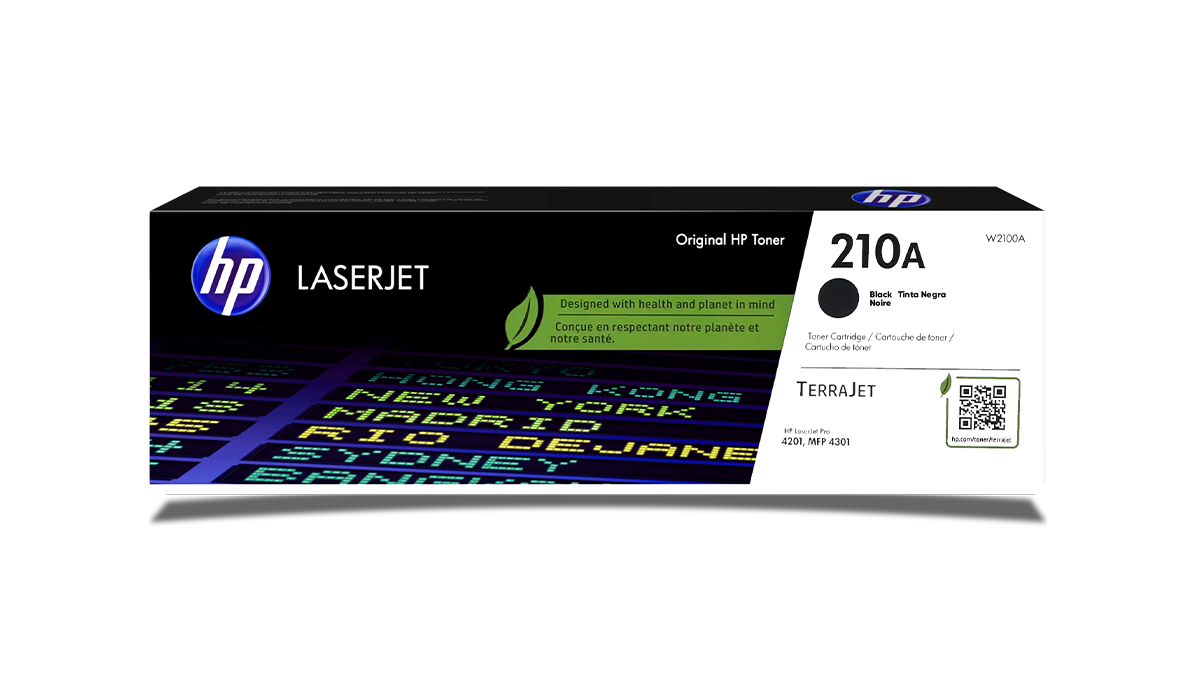 HP 210A High Yield Toner - W2100A - Black - Original HP LaserJet Toner Cartridge