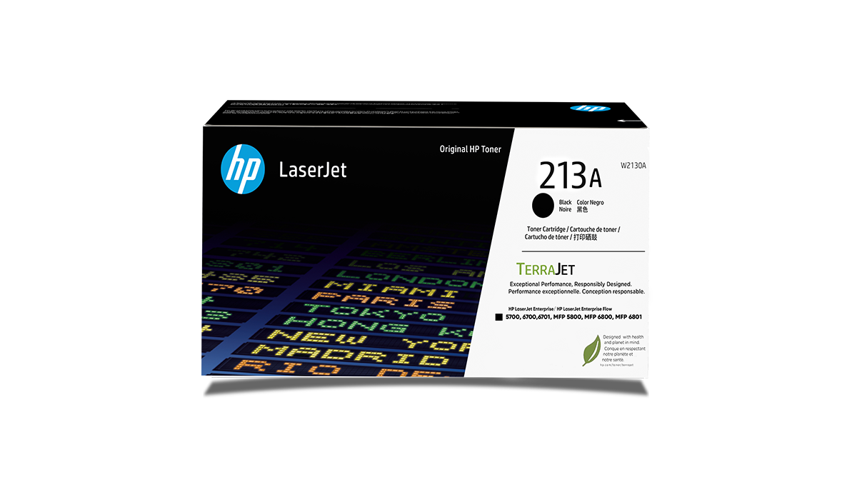 HP 213A High Yield Toner - W2130A - Black - Original HP LaserJet Toner Cartridge