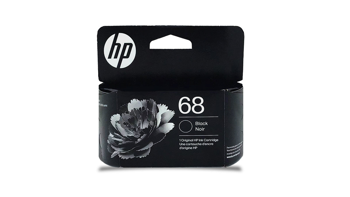 HP 68 Ink Cartridge - Black - Original HP Ink Cartridge (7FP21TN)