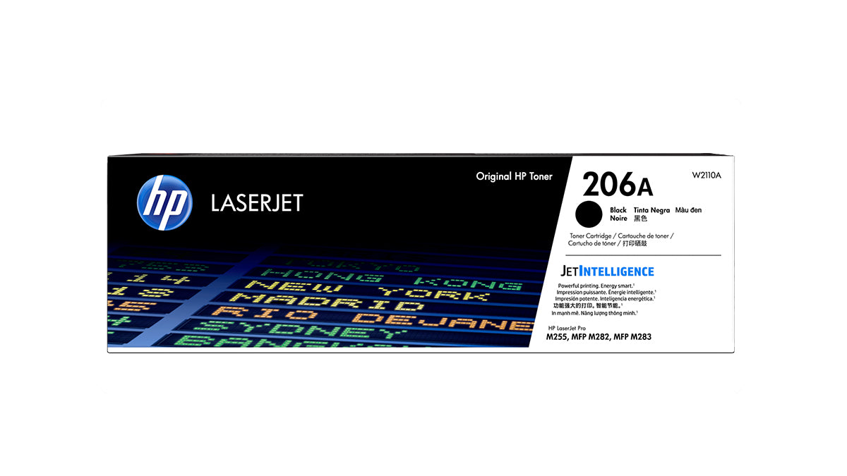 HP 206A Toner - W2110A - Black - Original HP LaserJet Toner Cartridge