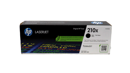 HP 210X High Yield Toner - W2100X - Black - Original HP Toner Cartridge
