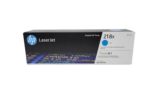 HP 218X High Yield Toner - W2181X - Cyan - Original HP Toner Cartridge