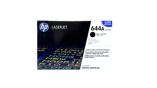HP 644A Toner - Q6460A - Black - Original HP LaserJet Toner Cartridge