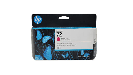 HP 72 Ink Cartridge - Magenta - Original HP Ink Cartridge (C9372A)