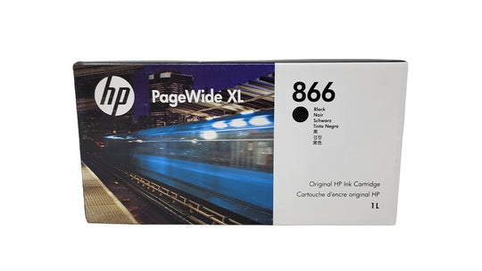 HP 866 Ink Cartridge – Black - Original HP Ink Cartridge (3ED94A)