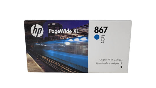HP 867 Ink Cartridge – Cyan - Original HP Ink Cartridge (3ED93A)