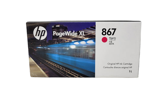 HP 867 Ink Cartridge – Magenta - Original HP Ink Cartridge (3ED91A)