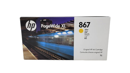 HP 867 Ink Cartridge – Yellow - Original HP Ink Cartridge (3ED92A)