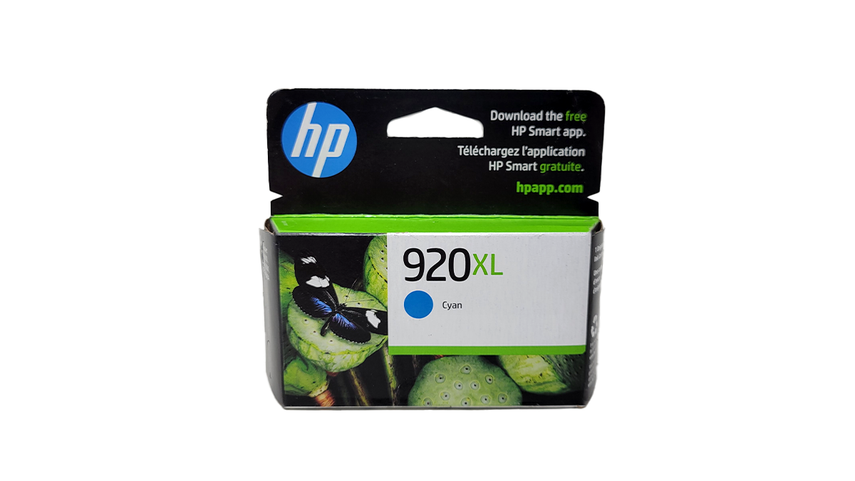 HP 920XL High Yield Ink - Cyan - Original HP Ink Cartridge  (CD972AN