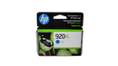 HP 920XL High Yield Ink - Cyan - Original HP Ink Cartridge  (CD972AN