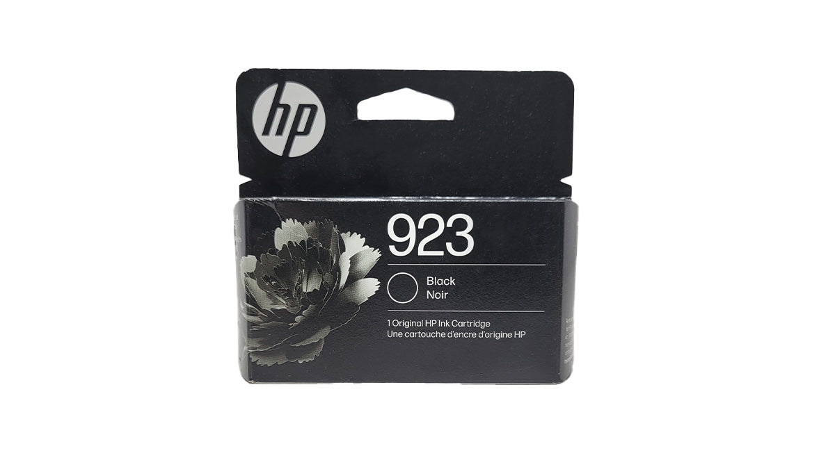 HP 923 Standard Yield Ink - Black - Original HP Ink Cartridges (4K0T3L